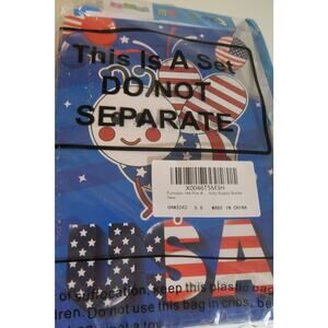 Fulmoon Kids Coloring Activity Set 144 Pieces Books and Crayons USA Themed